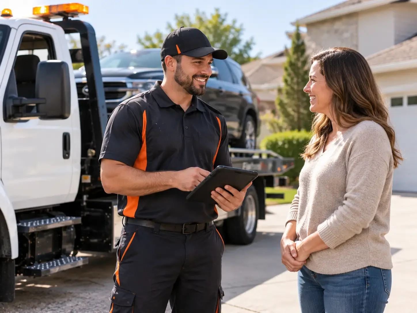Flatbed Towing Trinity Center, CA FAQs